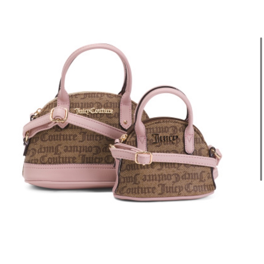 Juicy Couture Mommy & me set chestnut chino 2 PC Browler set ❤️❤️❤️